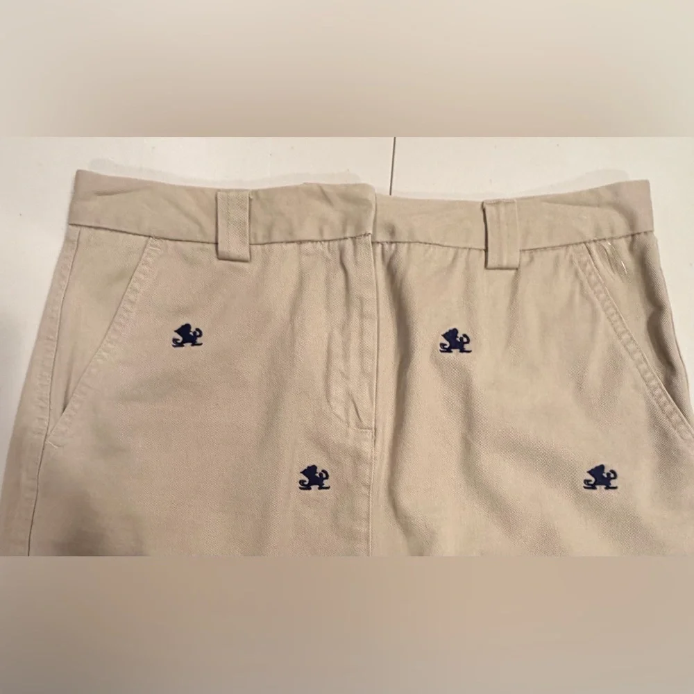 Campus Chinos | Notre Dame The Leprechaun mini-skirt. Size: 10